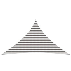 Voile d'ombre Gris clair et blanc 4 x 4 x 5,8 m HDPE 640631640631