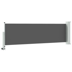 Auvent latéral 100 x 300 cm 100% polyester fer acier 640632640632
