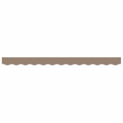 Remplacement de lambrequin Taupe 3 m Polyester 640634640634