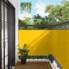 Écran de balcon Jaune 110 x 400 cm Tissu Oxford 640639640639