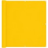 Écran de balcon Jaune 110 x 400 cm Tissu Oxford 640639640639