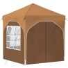 Tente de fête pop-up 192 x 192 x 245 cm Beige 640646640646