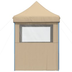 Tente de fête Beige 200 x 200 x 306 cm Tissu Oxford 640647640647