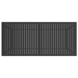 Table de jardin Anthracite 190x80x72 cm Acier 640658640658