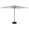 Parasol de jardin avec base 200 x 300 cm Polyester 640659640659