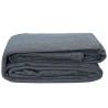 Tapis de tente Bleu et gris 200 x 200 cm Polyéthylène 640661640661