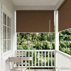 Store roulant extérieur protection UV Taupe Polyester 640686640686