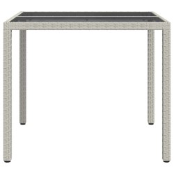 Table de Jardin Blanc 90 x 90 x 75 cm polyrotin 640699640699