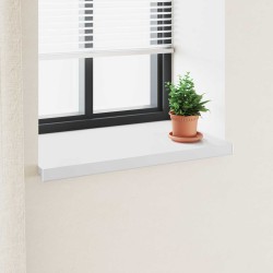 Appui de fenêtre Blanc 80 x 50 x 4,5 cm PVC 640710640710