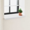 Appui de fenêtre Blanc 80 x 50 x 4,5 cm PVC 640710640710