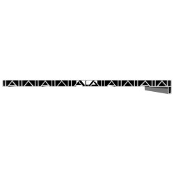 Appui de fenêtre Blanc 80 x 50 x 4,5 cm PVC 640710640710