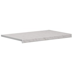 Appui de fenêtre Texture marbre 80 x 50 x 4,5 cm PVC 640716640716