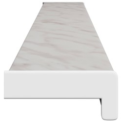 Appui de fenêtre Texture marbre 160 x 15 x 4,5 cm PVC 640724640724