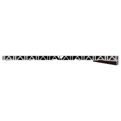 Appui de fenêtre Bois marron 140 x 50 x 4,5 cm PVC 640745640745