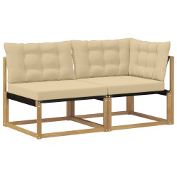 Unité de canapé sectionnel Blanc 162,5 x 83 x 73 cm 640782640782