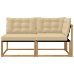 Unité de canapé sectionnel Blanc 162,5 x 83 x 73 cm 640782640782
