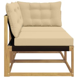 Unité de canapé sectionnel Blanc 162,5 x 83 x 73 cm 640782640782