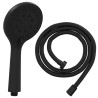 Ensemble de Douche Noir 150 cm Acier inoxydable 640789640789