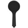Ensemble de Douche Noir 150 cm Acier inoxydable 640789640789