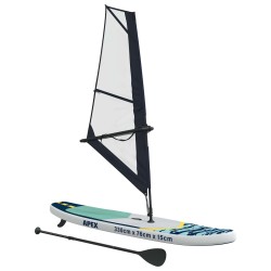 Planche SUP Gonflable avec Voile APEX 330 x 76 x 15 cm Bleu 640804640804