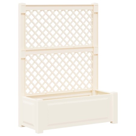 Grand bac avec treille Blanc 99,5 x 43 x 133,5 cm PP 640814640814