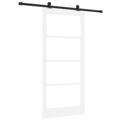Porte coulissante ORKDAL Blanc et Noir 93 x 202 cm 640816640816