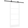 Porte coulissante ORKDAL Blanc et Noir 93 x 202 cm 640816640816