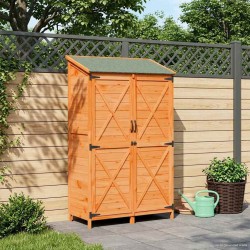Abri de jardin Marron 106 x 56 x 176,5 cm Bois de Sapin Massif 640817640817