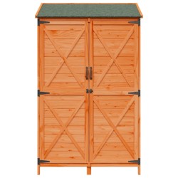 Abri de jardin Marron 106 x 56 x 176,5 cm Bois de Sapin Massif 640817640817