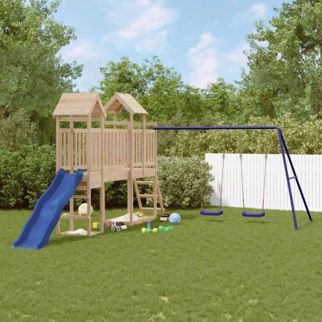 Aire de jeux d'extérieur bois de pin massif 640821640821