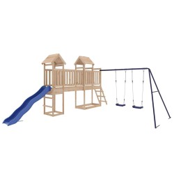 Aire de jeux d'extérieur bois de pin massif 640821640821