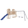 Aire de jeux d'extérieur bois de pin massif 640821640821
