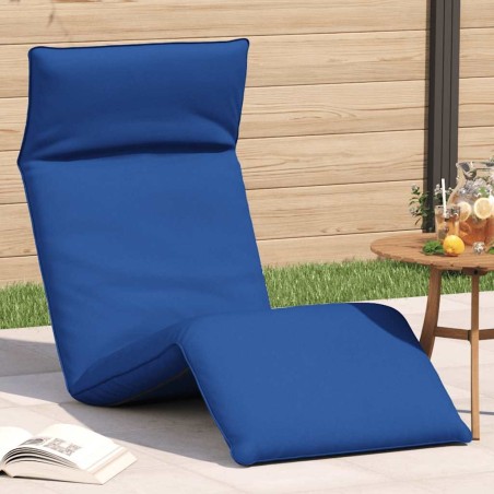 Transat pliant bleu royal 175 x 54 x 8,5 cm tissu Oxford 640823640823
