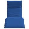 Transat pliant bleu royal 175 x 54 x 8,5 cm tissu Oxford 640823640823