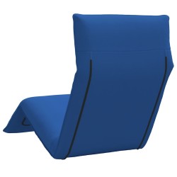 Transat pliant bleu royal 175 x 54 x 8,5 cm tissu Oxford 640823640823