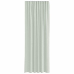 Rideaux en voile à œillets 2 pcs gris clair 640826640826