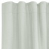 Rideaux en voile à œillets 2 pcs gris clair 640826640826