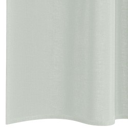 Rideaux en voile à œillets 2 pcs gris clair 640826640826