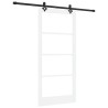 Porte coulissante ORKDAL Blanc et Noir 93 x 202 cm 640839640839