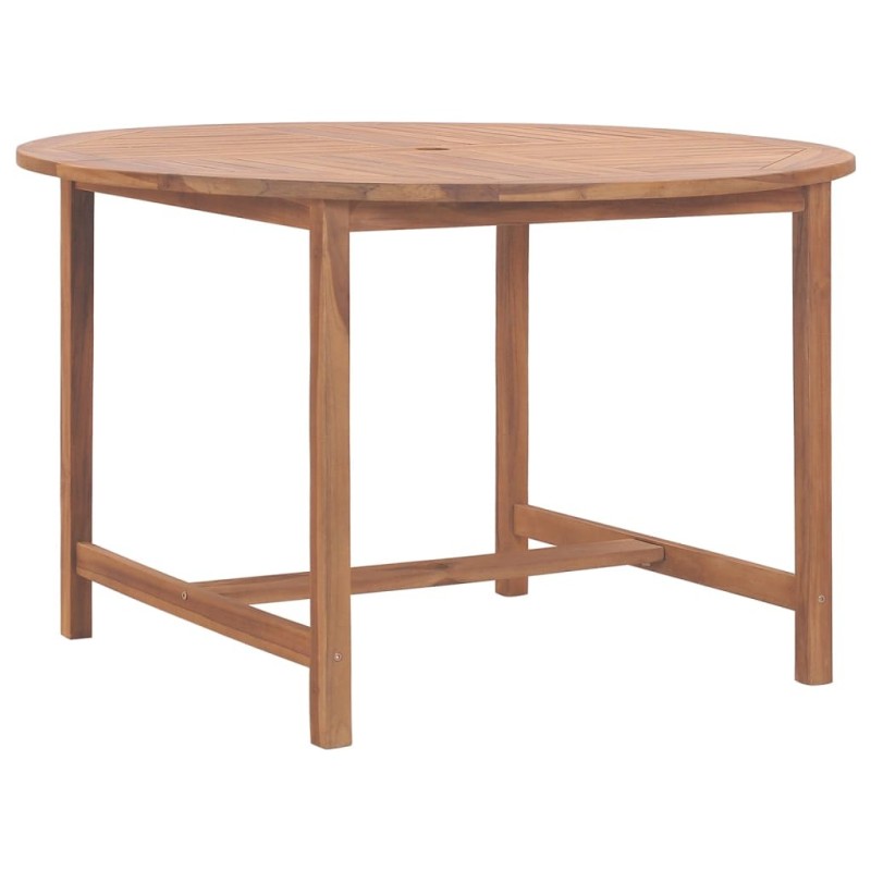 Table de salle à manger de jardin Ø110x75cm Bois massif de teck  640843640843