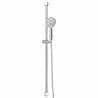 Ensemble de Système de Douche Chrome 100 cm Acier inoxydable 640861640861