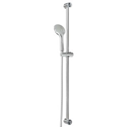Ensemble de Système de Douche Chrome 100 cm Acier inoxydable 640861640861