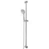 Ensemble de Système de Douche Chrome 100 cm Acier inoxydable 640861640861