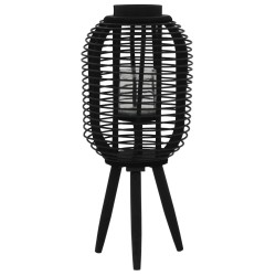 Bougeoir debout Bambou Noir  640885640885