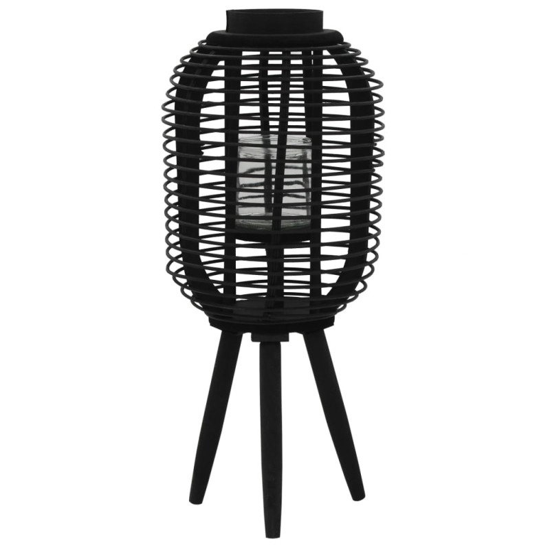 Bougeoir debout Bambou Noir  640885640885