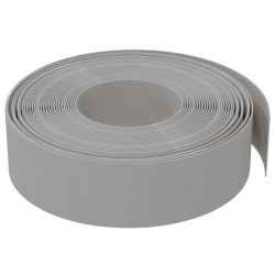 Bordures 25 m 15 cm PE Gris 640886640886