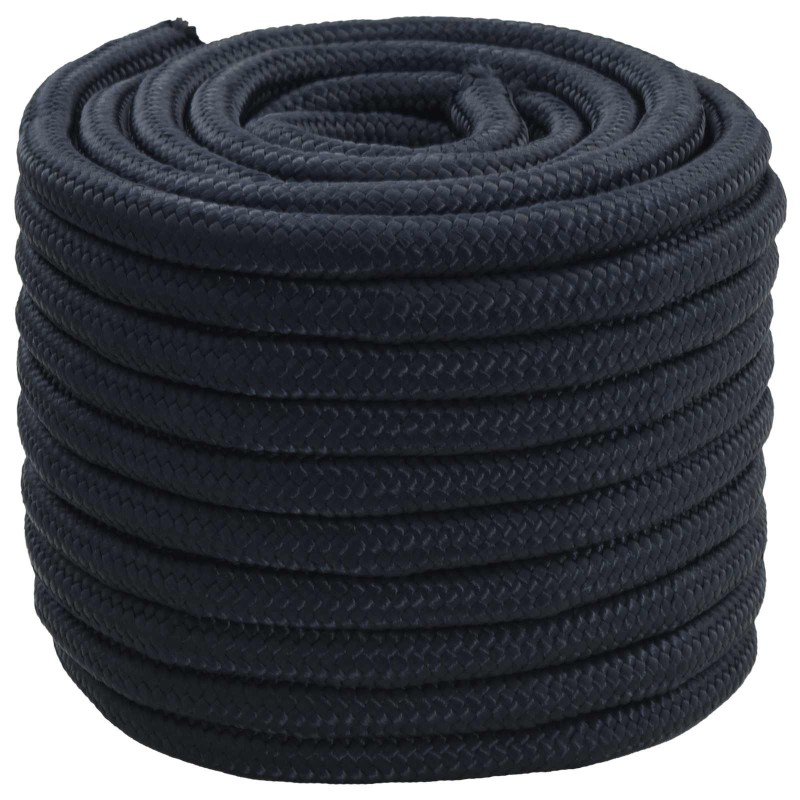 Corde de bateau Bleu royal 50 m Polyester 640894640894