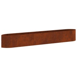 Jardin surélevé Acier patiné 300 x 40 x 40 cm Acier 640897640897