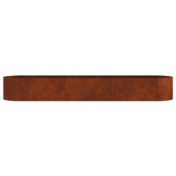 Jardin surélevé Acier patiné 300 x 40 x 40 cm Acier 640897640897