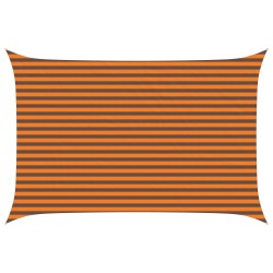 Voile d'ombre Orange et marron 4,5 × 3 m 100 % polyester Oxford 640900640900
